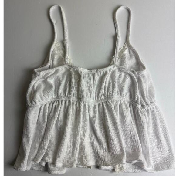 RSQ Womens white top , sleeveless size small made in Mexico - Picture 6 of 6